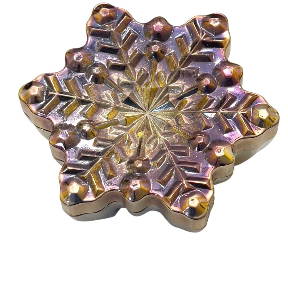 Beautiful Snowflake 2007 For Your Ease Only Trinket Jewerly Box